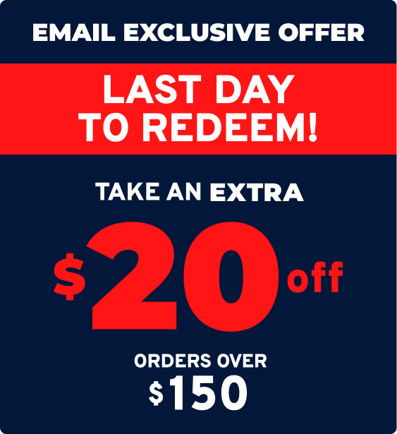Email Exclusive Offer I Take an Extra $20 off Orders Over $150