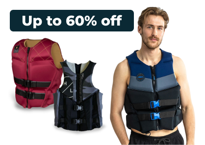Up to 60% off Life Jackets
