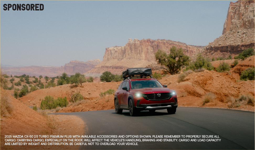 A Desert Adventure in the Mazda CX-50