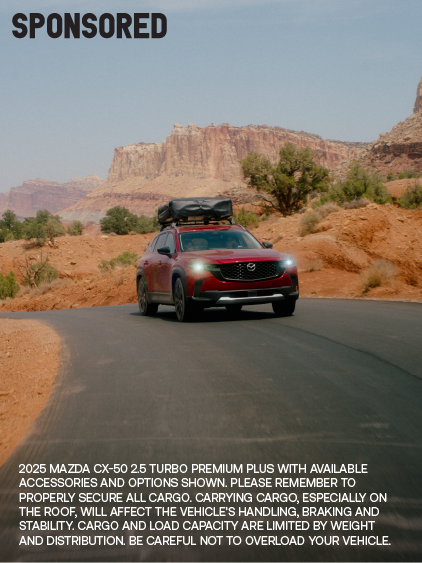A Desert Adventure in the Mazda CX-50