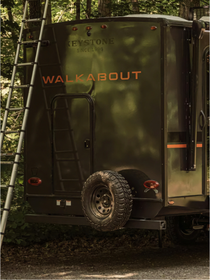 The New Keystone Walkabout Travel Trailer was Built for Outdoor Adventurers