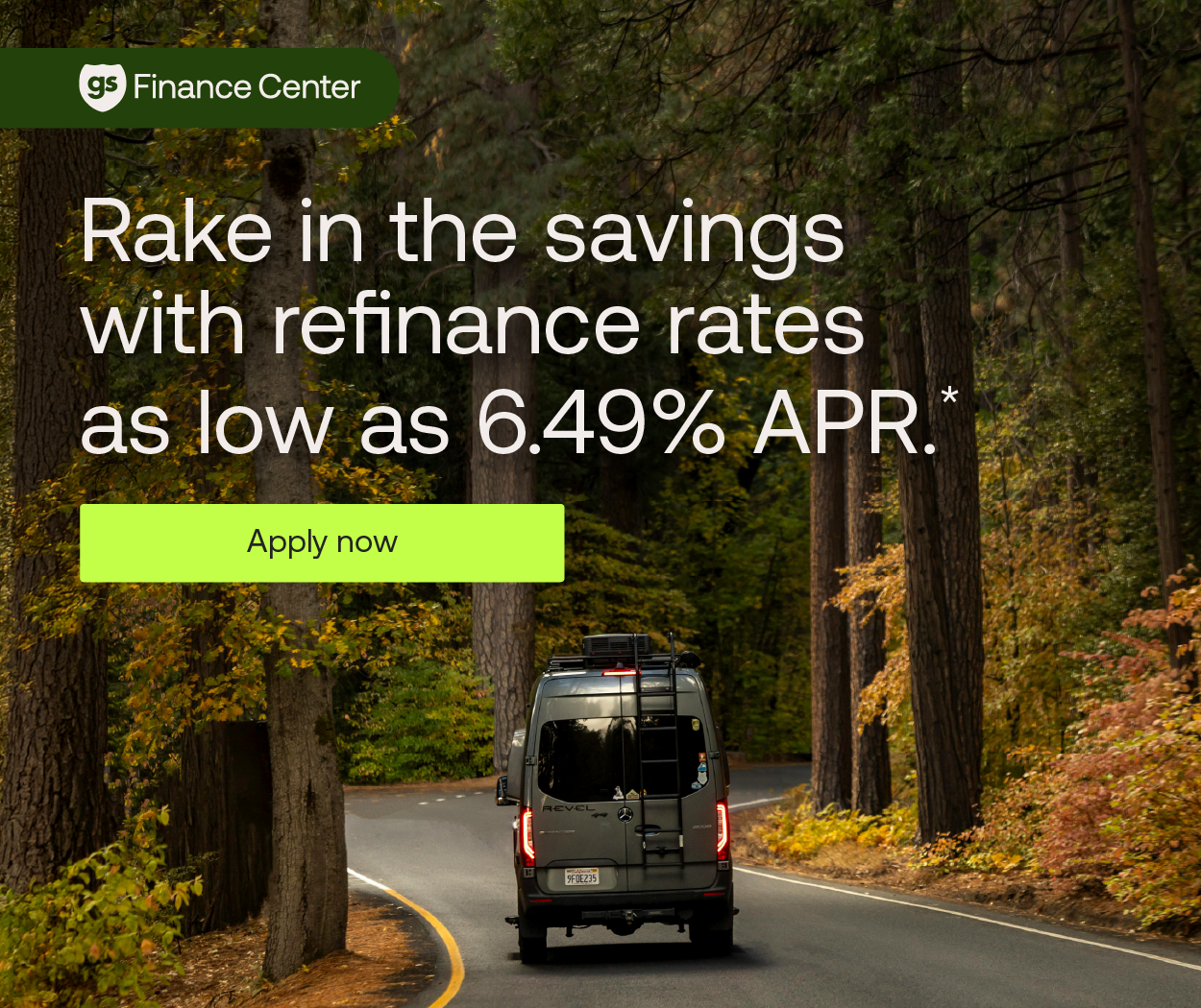 Refinance your RV loan and start saving today -- Apply now