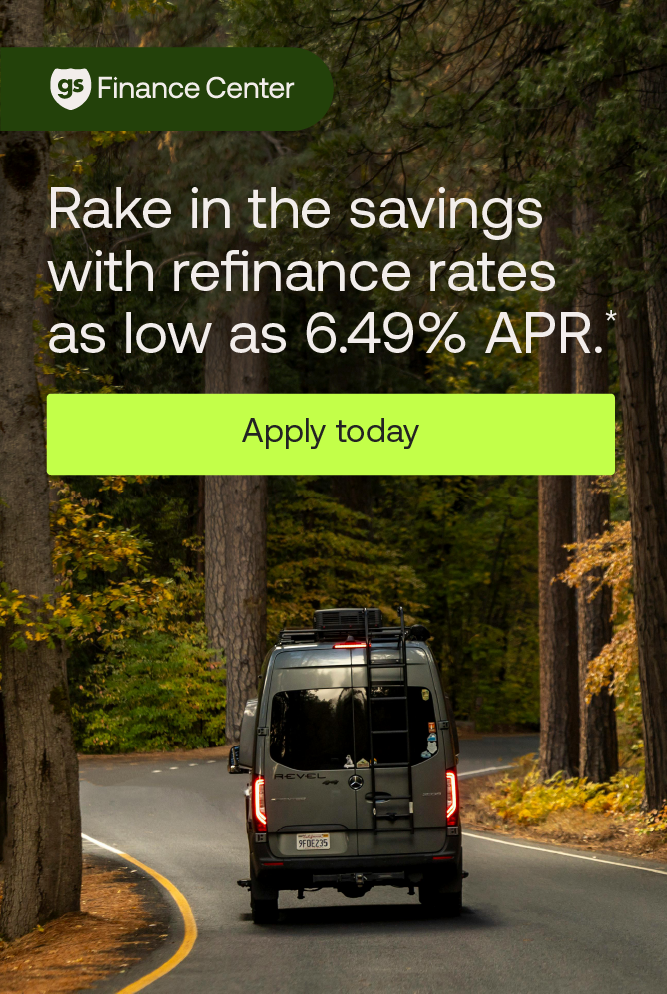 Refinance your RV loan and start saving today -- Apply now
