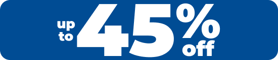 up to 45% off