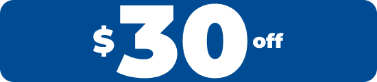 $30 off