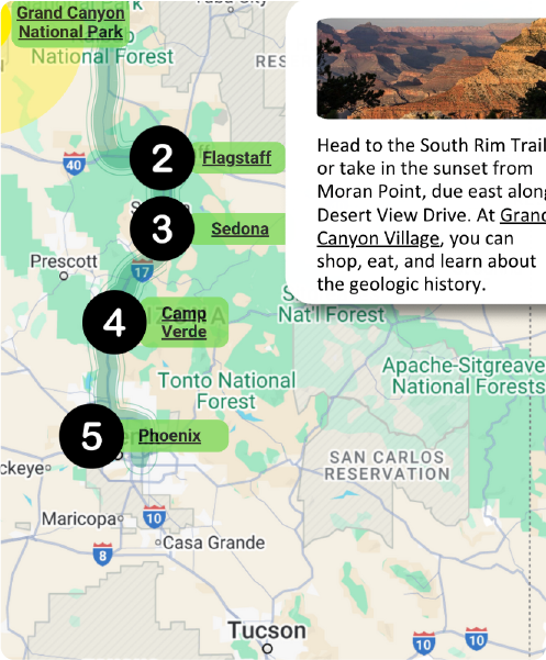 Northern Arizona Good Sam road trip