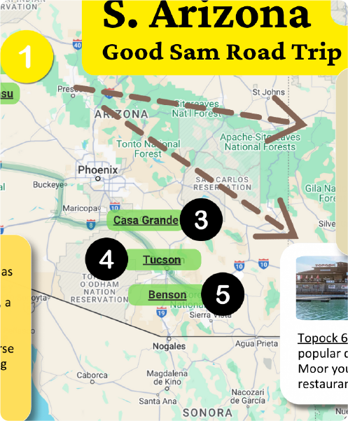 Southern Arizona Good Sam road trip