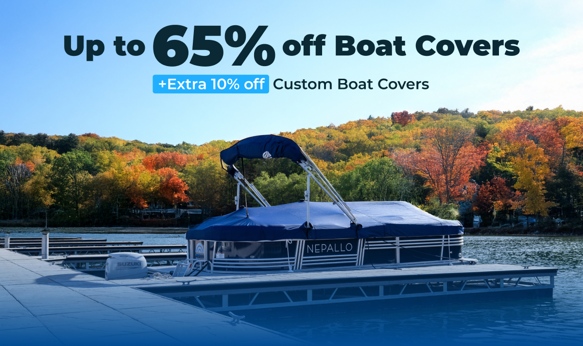Up to 65% off Boat Covers + Extra 10% off Custom Boat Covers