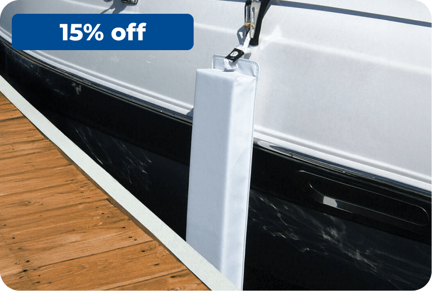 Hull-Saver Vinyl Covered Flat Fender
