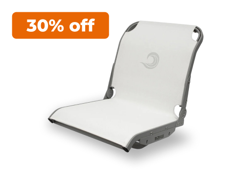 Wise AeroX Cool-Ride Mesh Mid-Back Boat Seat