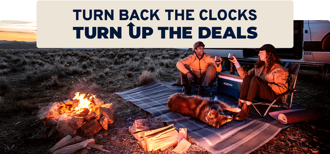 Last Chance To Save Up To 60% On Fall Campsite Essentials