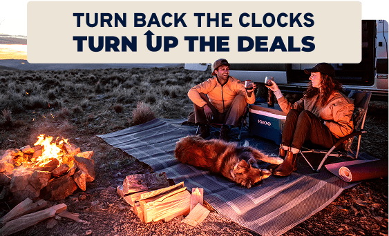 Last Chance To Save Up To 60% On Fall Campsite Essentials