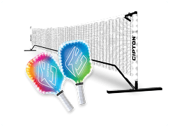 Light Up Pickleball Set with Net