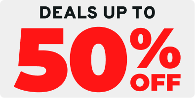 Deals Up to 50% Off
