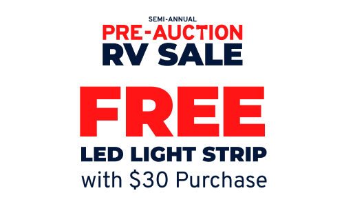 Semi-Annual Pre-Auction RV Sale