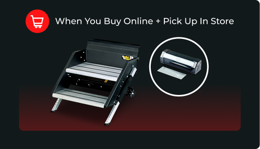 Buy Lippert Solid Steps GET A FREE Motion-Activated Step Light When You Buy Online + Pick Up In Store