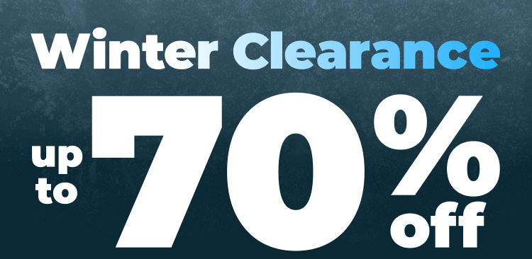Winter Clearance up to 70% off
