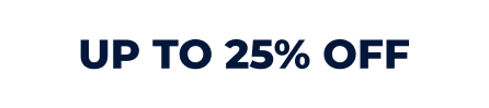 Up to 25% off