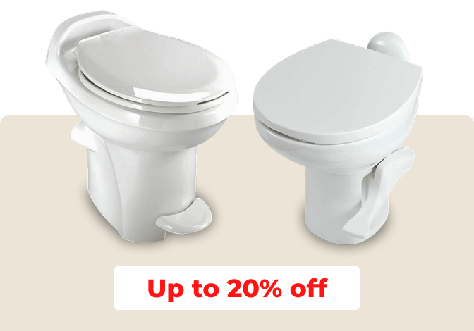 Up to 20% off Toilets