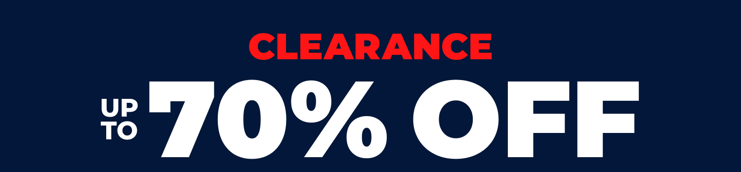 Clearance Up To 70% OFF