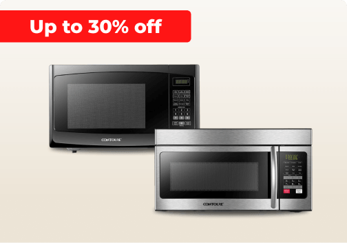 Up to 30% off Microwaves