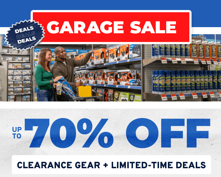 Garage Sale I Up To 70% OFF Clearance Gear + Limited-Time Deals