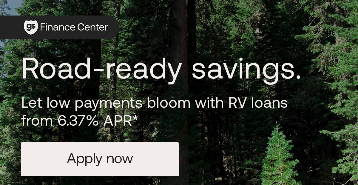 Good Sam Finance Center: Road-ready davings. Apply now.