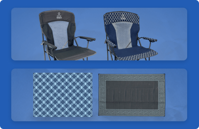 Up to 25% off Venture Forward Matching Patio Mats & Chairs