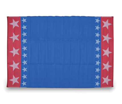 30% off Venture Forward Reversible RV Patio Mat w/ Carry Bag, Patriotic