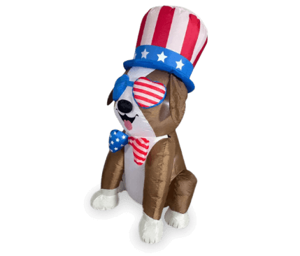 30% off Inflatable Patriotic Paws