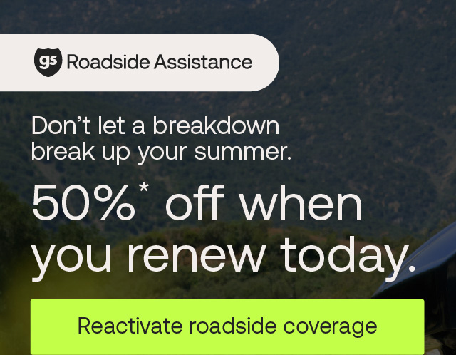 Good Sam Roadside Assistance: 50%* off when you renew today. Reactivate roadside coverage