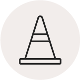 Emergency roadside assistance icon