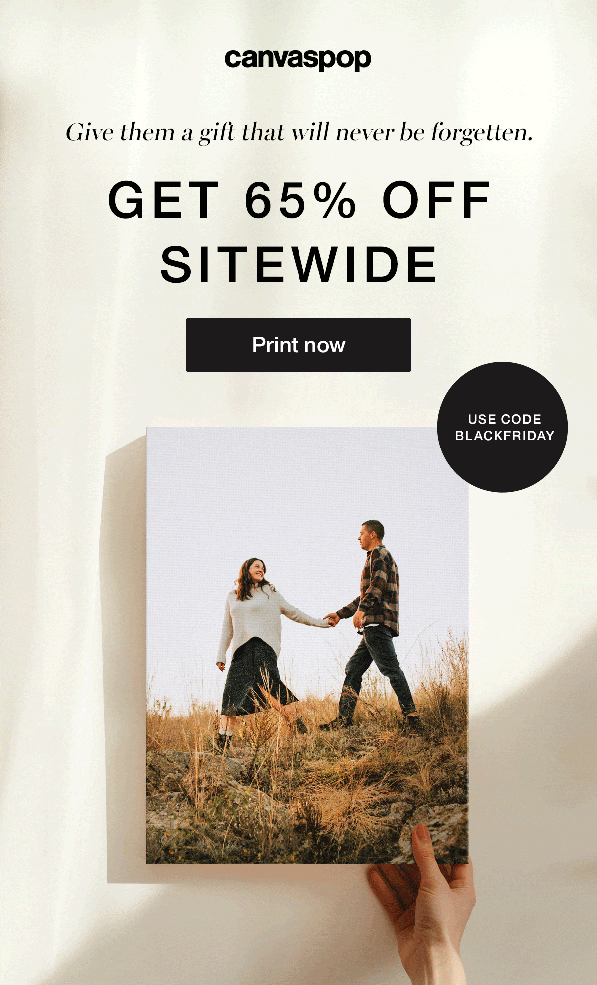 Give them a gift that will never be forgotten. Get 65% off sitewide.