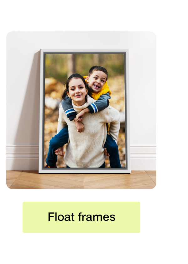 Float frames