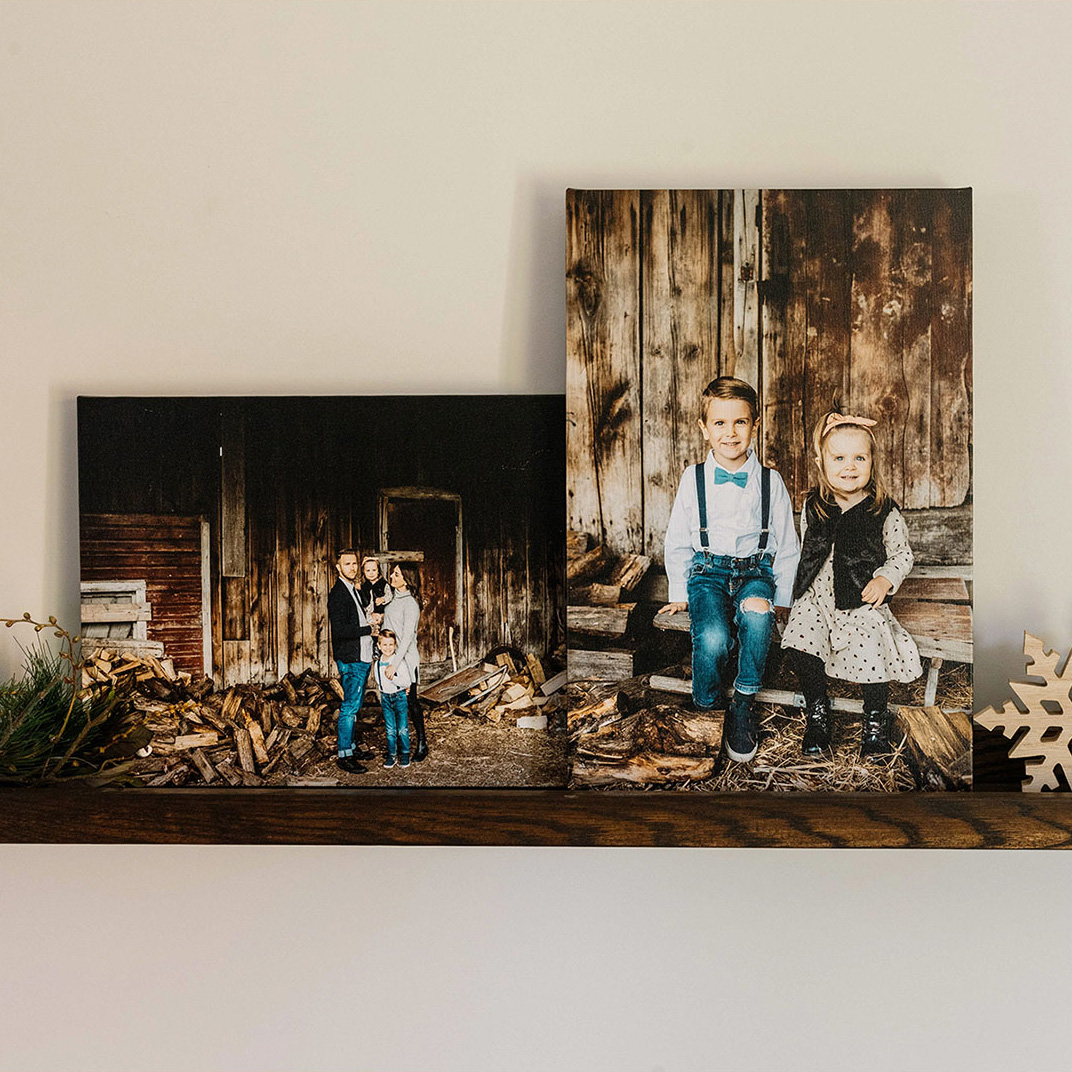Canvas prints of family