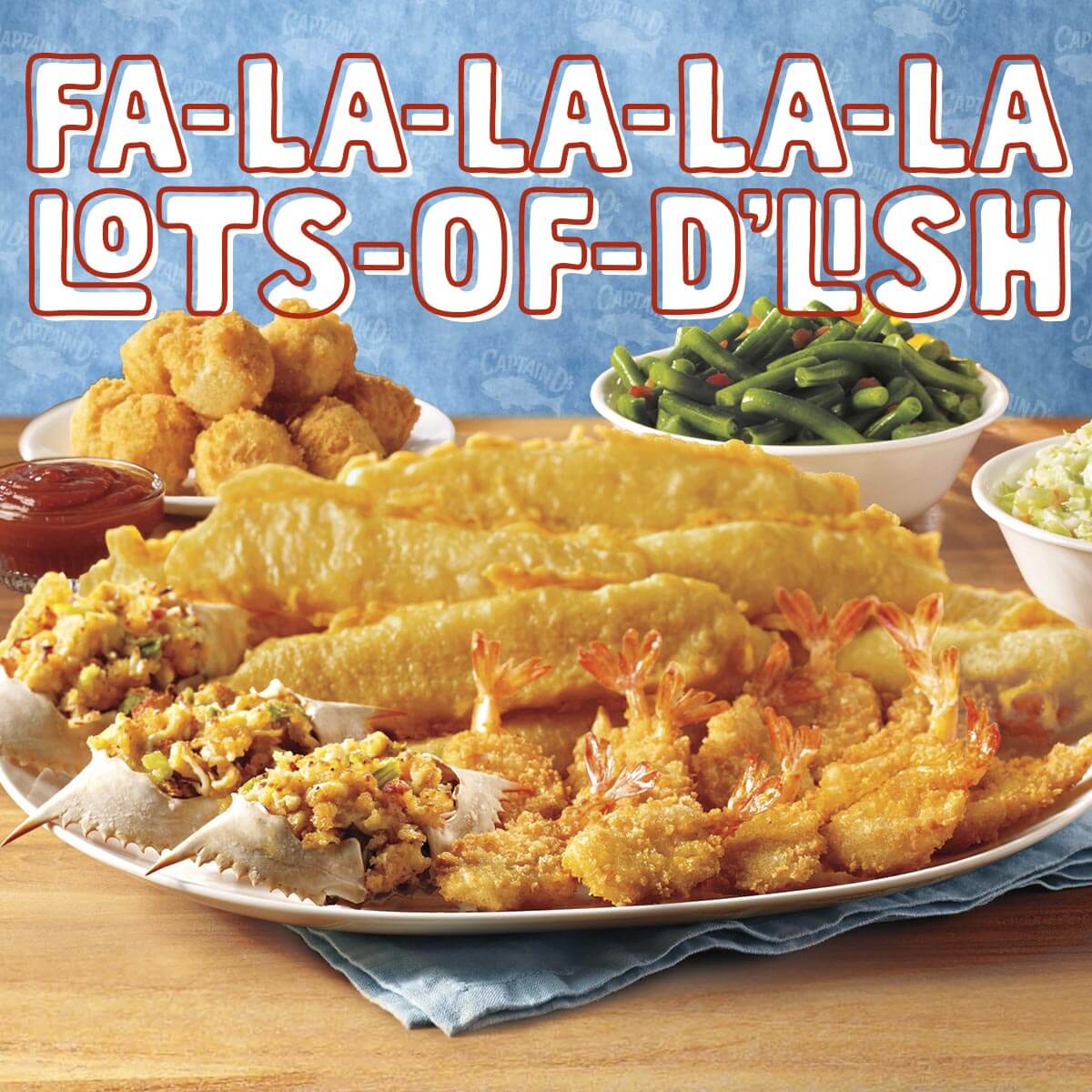 FA-LA-LA-LA-LA LOTS OF D'LISH