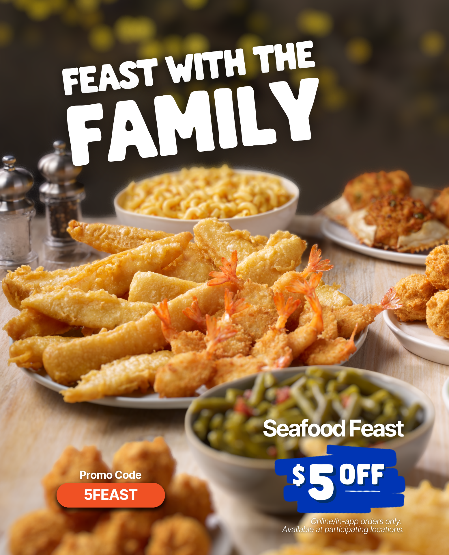 $5 Off a Seafood Feast