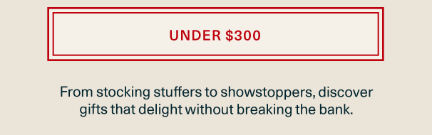 Under $300