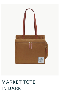 Market Tote in Bark