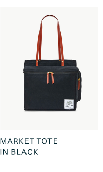 Market Tote in Black