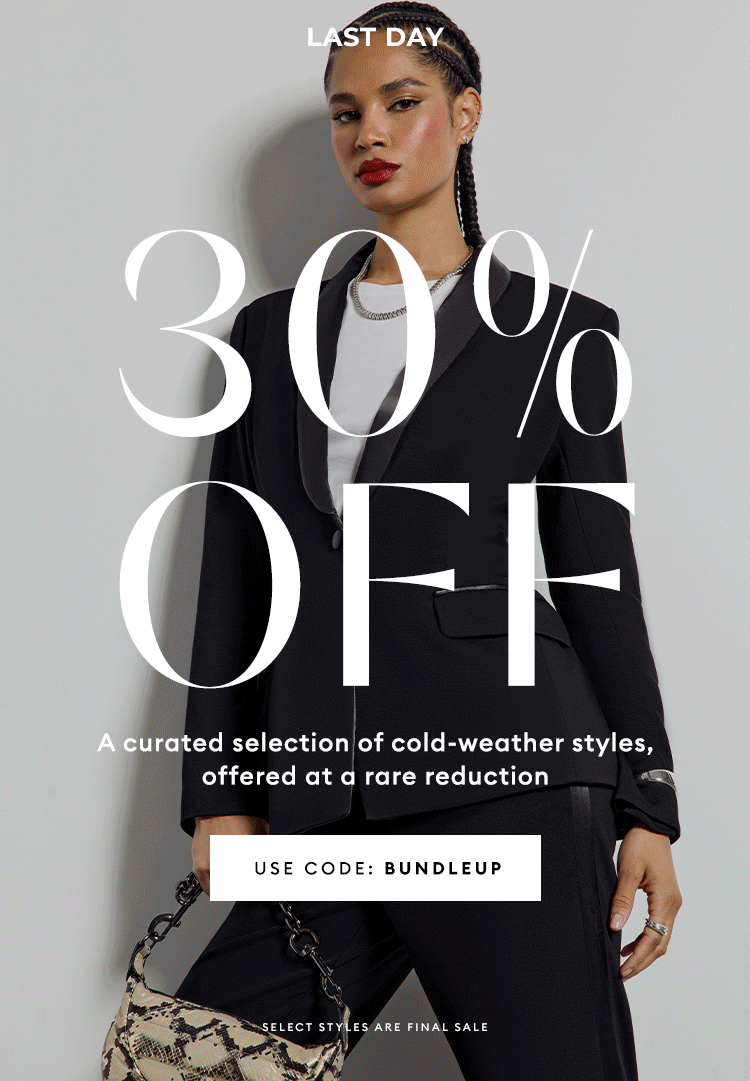 30% Off Select Styles Only - USE CODE: BUNDLEUP