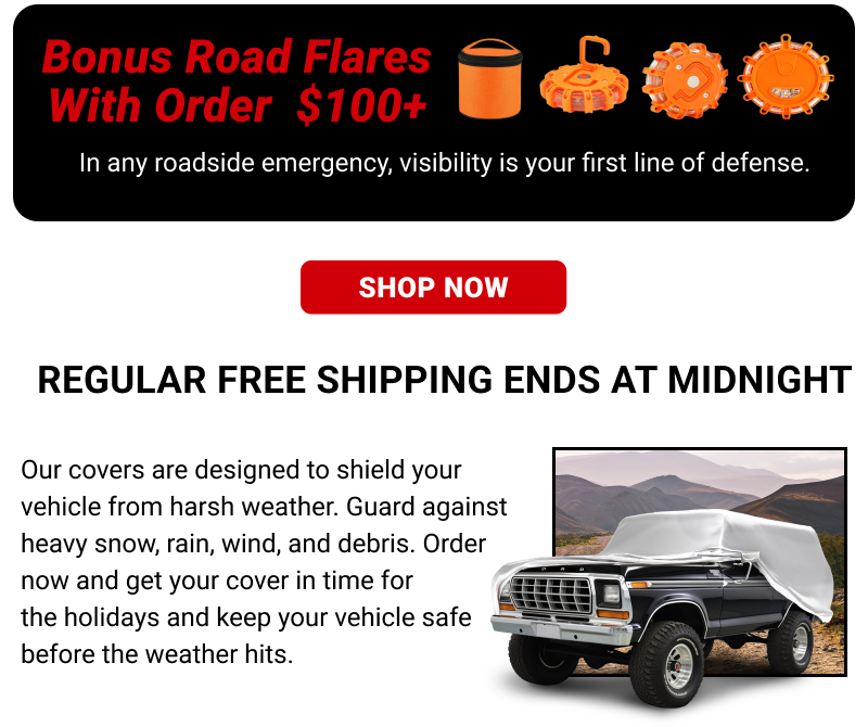 $15 OFF + Free Gift for Winter Sale. Ending at midnight.