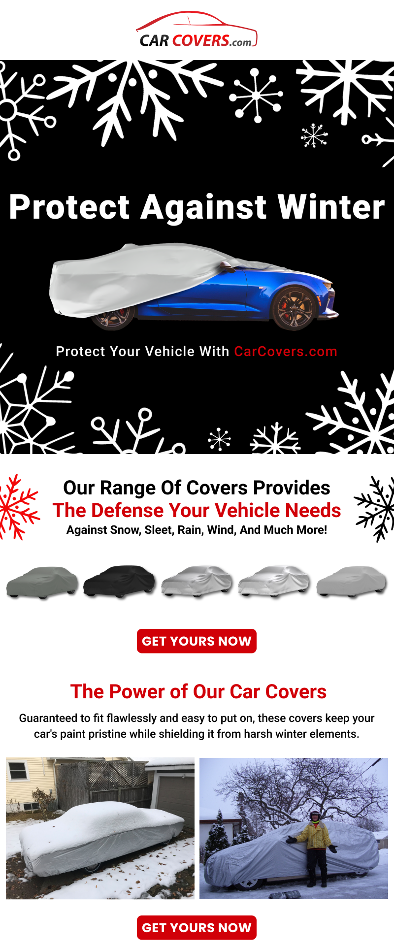 Protect Against Winter elements