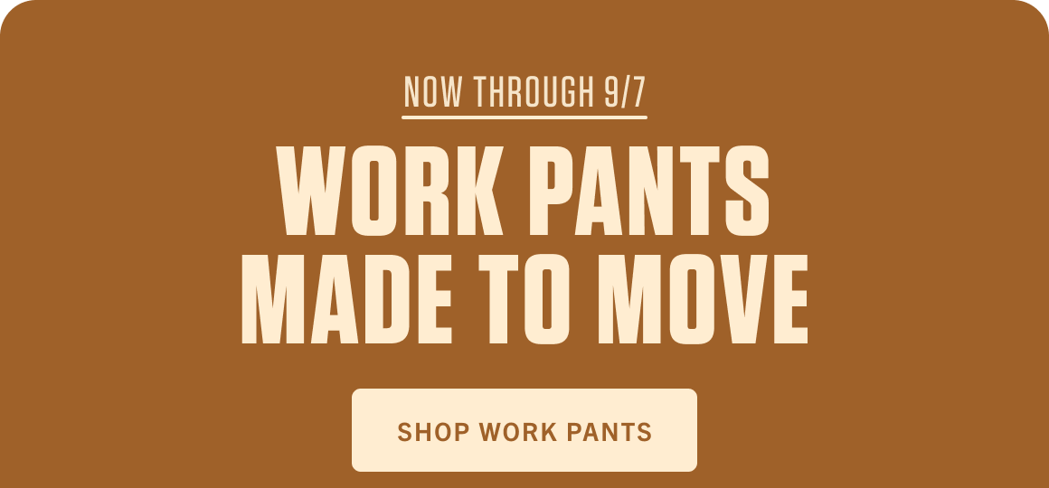 WORK PANTS MADE TO MOVE