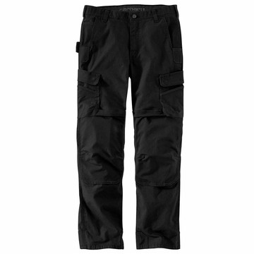 Relaxed Straight Steel Double-Front Cargo Pant