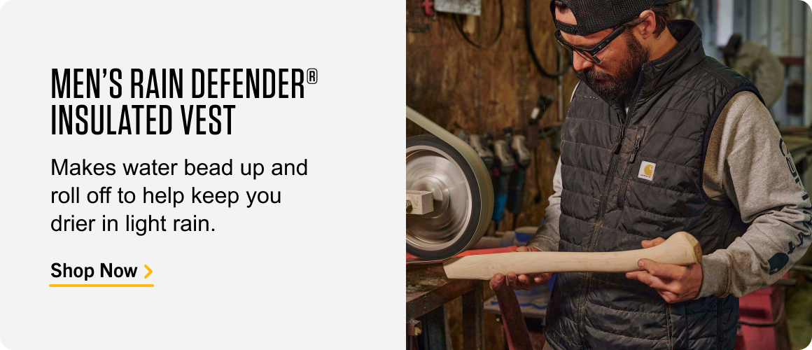 MEN’S RAIN DEFENDER® INSULATED VEST