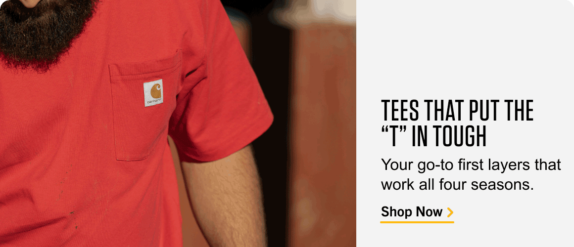 TEES THAT PUT THE “T” IN TOUGH