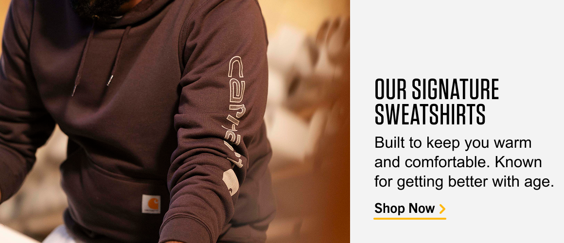 OUR SIGNATURE SWEATSHIRTS