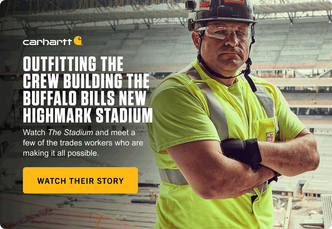 OUTFITTING THE CREW BUILDING THE BUFFALO BILLS NEW HIGHMARK STADIUM