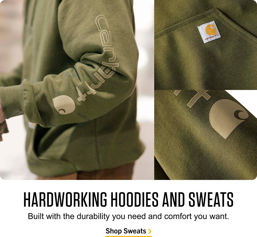 HARDWORKING HOODIES AND SWEATS